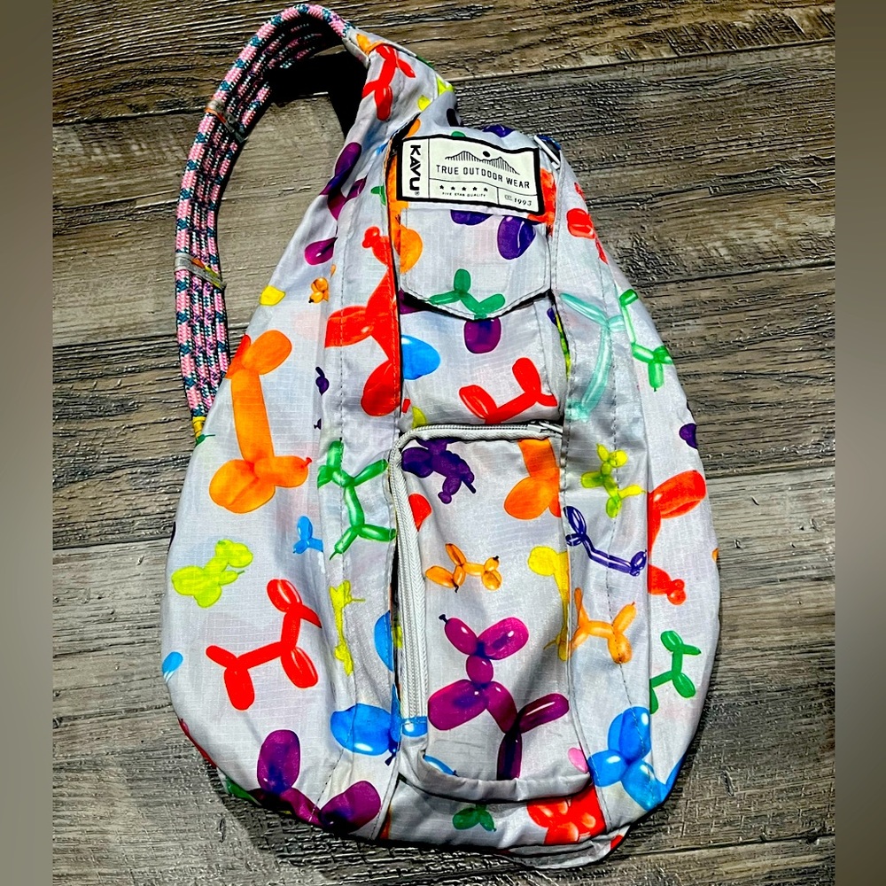 Kavu Rope Pack Balloon Pattern Bag